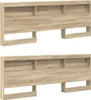 vidaXL Libreria letto rovere Sonoma 180 x 200 cm materiale Anteprima dell’immagine prodotto 5