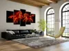 Akustikbild Pferde 200x100 cm Bilder Akustikschaum Produktbild-Vorschau 1