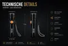 Taschenlampe LED Lampe Polizei Swat Wiederaufladbare Cree Produktbild-Vorschau 11