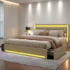 Polsterbett 160x200 cm mit USB Ladefunktion und Produktbild-Vorschau 3