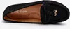 Damen Klassische Schwarze Wildleder Mokassins Ontala 37 Produktbild-Vorschau 8