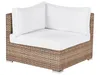 BELIANI Lounge Set Naturfarben Polyrattan und Aluminium Produktbild-Vorschau 9