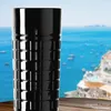 PLATINUX Schwarze Longdrinkgläser mit Muster aus Glas 300ml Produktbild-Vorschau 7