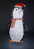 XXL LED Pinguin / Weihnachtsmann 180CM 200 LEDs IP44 für innen und außen Produktbild-Vorschau