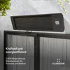 Blumfeldt Infrarot Wandheizung 2500W – Wand & Produktbild-Vorschau 2