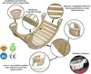 Skyline Set 5w1 Holz Kletterbogen, Klettergerüste, Wippe, Produktbild-Vorschau 3