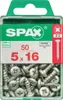 Spax Universalschrauben 5.0 x 16 mm TX 20 - 50 Stk. Produktbild-Vorschau 1