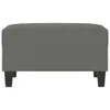 vidaXL Tabouret de pied gris foncé 70x55x41 cm Tissu Voir les images du produit 3