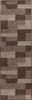 Tapiso Läufer Anti Rutsch Modern Braun Wohnzimmer 67 x 340 Produktbild-Vorschau 2