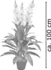 Levkoje Matthiola Kunstpflanze Künstliche Pflanze 100 cm Produktbild-Vorschau 6