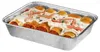 100x Alu-Menüschalen Aluschalen ungeteilt 1150 ml 227 x 177 Produktbild-Vorschau 3