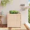 Bac à plantes 70x70x70 cm pin massif Voir les images du produit 3