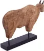 SCULTURA DI TORO "BULL" | legno di mango, 48 cm | toro in Anteprima dell’immagine prodotto 5