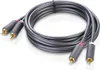 Ugreen Premium Audiokabel 2RCA Stecker zu Stecker 1m - Grau Produktbild-Vorschau 4
