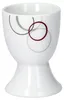 6er Set Eierbecher Palazzo 4,8cm - aus weißem Porzellan mit Produktbild-Vorschau 3
