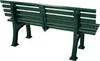 Gartenbank SYLT 3-Sitzer Länge 1500 mm, grün Produktbild-Vorschau 9