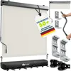 tillvex® Tenda verticale 160x250 cm Beige per esterni e Anteprima dell’immagine prodotto 1