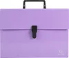 Exacompta 4x Fächermappe mit Griff, 18 Fächer, Aquarel - Produktbild-Vorschau 1