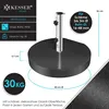KESSER® Granit Sonnenschirmständer mit Edelstahlrohr, Produktbild-Vorschau 7