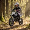 VOLTOURI CR49-WHITE Mini Cross 49cc Benzin Motorrad für Produktbild-Vorschau 11