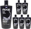 6x AXE Duschgel BLACK 700ml XXL-Flasche 3-in-1 Shampoo Produktbild-Vorschau 1