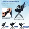 Krzesło kempingowe COSTWAY krzesło wędkarskie z podnóżkiem Podgląd zdjęcia produktu 4
