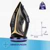 MPM MZE-26 Kabelloses Dampfbügeleisen 2600W Keramiksohle 42 Produktbild-Vorschau 7