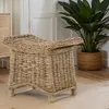 KRINES HOME Podnóżek z zakrzywioną półką, Solidny stołek / Podgląd zdjęcia produktu 2