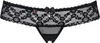 Obsessive 837-THC-1 L/XL, Ondergoed, String, Dames, Zwart, Productafbeelding-voorbeeld 8