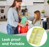 Bento Box Brotdose Auslaufsicher mit Variabler Fächerung Produktbild-Vorschau 5