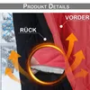 Parawan termiczny Chroniąca przed zimnem taśma marszczona - Podgląd zdjęcia produktu 4