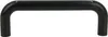 Eleganter schwarzer Möbelgriff aus Kunststoff, 96 mm mit Produktbild-Vorschau 5