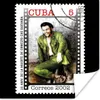 MuchoWow® Poster Briefmarke mit Che Guevara 100x100 cm - Produktbild-Vorschau 1