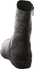 A black leather boot shown from the back and side. Anteprima dell’immagine prodotto
