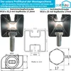 2 Stab Montageschiene Photovoltaik 40x40 silber je 1,2m Produktbild-Vorschau 3