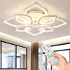 80W Blumenform LED Deckenleuchte, Modern Deckenlampe aus Produktbild-Vorschau 3