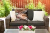 MuchoWow® Outdoor Kissen - Marmoroptik - Gold - Schwarz - Produktbild-Vorschau 5