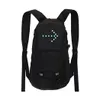 Schwarz LED Rucksack 15 Liter Weste mit Blinker Reflektor Produktbild-Vorschau 1