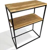 Loftový nábytek Console Wood 60x80x30cm Double Náhled obrázku produktu 1