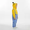 Onesie Kigurumi Pyjama Kostüm für Kinder Minions 140 Produktbild-Vorschau 5
