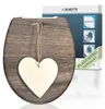 SCHÜTTE WC Sitz WOOD HEART, Duroplast Toilettendeckel mit Produktbild-Vorschau 1