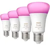 Philips Hue White & Col. Amb. E27 LED-lampen 4-pack wit 0MB Productafbeelding-voorbeeld 1