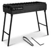 Klappbar Mangal für 12 Spieße, Länge 80cm, Stahl 2,0mm, Produktbild-Vorschau 1