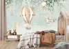 Tapety do dětského pokoje BALON Zvířata Mraky Boho styl Náhled obrázku produktu 6