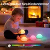 JolyWell Nachtlicht Kinder, RGB Silikon Stilllicht Produktbild-Vorschau 5