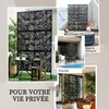 Outsunny Panneau décoratif extérieur 122 x 198 cm, paravent Voir les images du produit 6