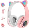Katzenohr Kopfhörer, Bluetooth Stereokopfhörer mit LED Produktbild-Vorschau 5