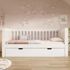 MODFU Kinderbed 90x200, eenpersoonsbed met uitschuifbaar Productafbeelding-voorbeeld 2