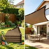 Tenda da sole rettangolare 3x5 m, rete ombreggiante con Anteprima dell’immagine prodotto 2