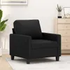 vidaXL Sessel Schwarz 60 cm Kunstleder Produktbild-Vorschau 2